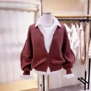 [대구백화점] [시에로]브이넥 니트 가디건(SH4KTF491)