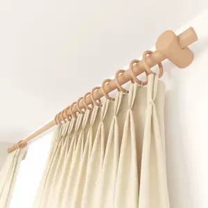 우드 커튼봉 우드봉 식 인테리어 스테이 커튼 걸이 한옥 원목
