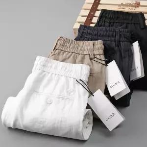 남자 여름 린넨 단색 반팔 루즈핏 캐주얼 남성 바지 긴팔