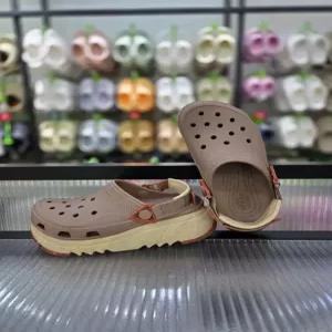 [크록스] 높은굽 고무밑창 하이커 엑스케이프 마블 클로그 209643-2Q9/애플아울렛