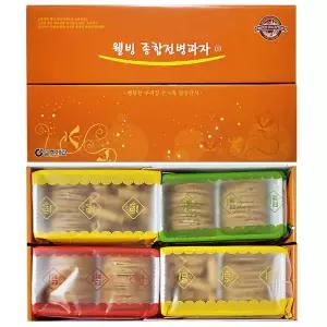 금호제과 웰빙 종합 전병과자 선물세트 1호 어르신 명절 150g 1세트