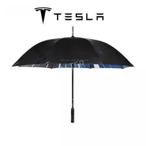 테슬라의 공식 카본 파이버 골프 우산