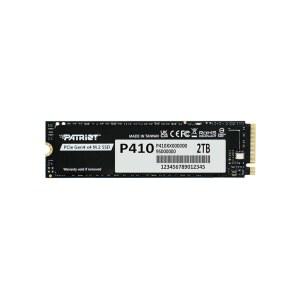 PATRIOT P410 2TB 내장 SSD - NVME PCIE GEN 4X4 M.2 2280 순차 읽기: 최대 5,000MB /S 및 쓰기: 4,500MB PS5와 호환 솔리드 스테이트 드라이브 P410P2TBM28H