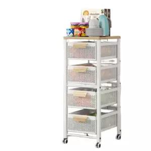 틈새 수납장 이동식 그릇 냉장고 틈새장 부엌 팬트리