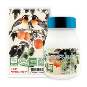 좋은습관 유기농 여주 애사비 60정 알약 형태 에탄산 애플사이다 비니거 