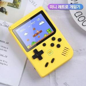 시오니프렌즈 휴대용 레트로 미니 오락실 게임기 8비트 추억의게임 500게임 -구매를 환영