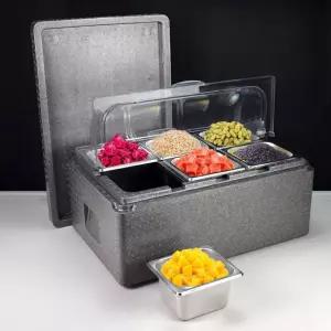 미니 반찬 냉장고 얼음 토핑 식당 김밥 냉장 쇼케이스 가게