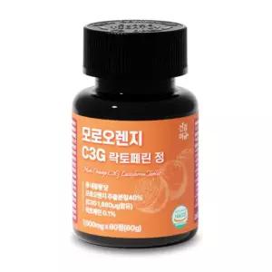 건강머금 모로실 모로오렌지 C3G 락토페린 정 1 000mg x 60정