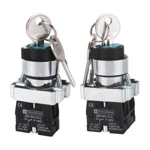 키노브 스위치 포함 XB2-BG21 자동 잠금 기어 2 개 3 개 실버 접점 더 나은 전도성