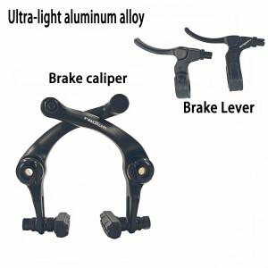 BMX 브레이크 세트 초경량 알루미늄 합금 자전거 핸들바 22.2mm 호환 범용 사이클링 레버