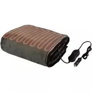 스타우트 온열 자동차 담요 - 트럭 RV 또는 캠핑용 12V 59x43 휴대용 전기 여행용 던지기 2가지 열 수준
