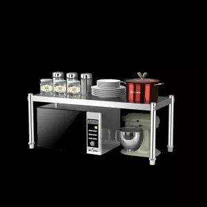 스테인리스 선반 주방 가스레인지 인덕션 받침대 식당 화이트 수납랙