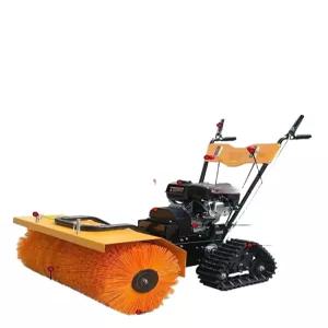 소형 제설기 전동 이동식 눈치우기 도로청소 손잡이형 제빙기 워킹형 스노우