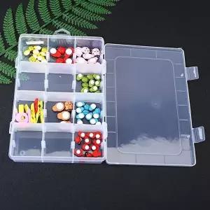 네일아트 낚시 비즈 태클박스 케이스 DIY 액세서리-WFIVRHE