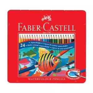 TBZ 파버카스텔)수채색연필 24색 틴케이스 115930) 샤프
