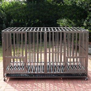 바이디움 대형견 중형 동물병원 야외 개집 반려묘 케이지 중형견 철장 스테인레스