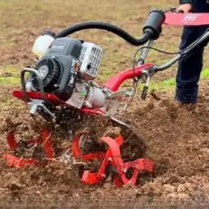 농사용 텃밭관리기 소형 주말농장 미니 로타리 밭갈이기계
