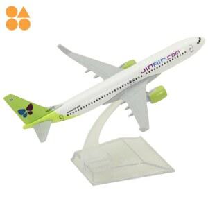 비행기 모형 항공기 보잉 조명 1 400 747 8F 47cm 버전 여객기 1/400