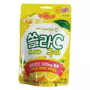 쏠라 C 구미 레몬맛 50g