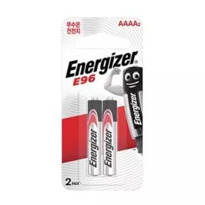 에너자이저 알카라인건전지 AAAA E96 2 일회용 건전지/2개입x12조