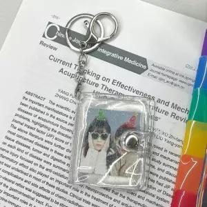 미니앨범 스티커북 띠부띠부씰 샤이니투명 미니앨범 스티커북 띠부띠부씰앨범