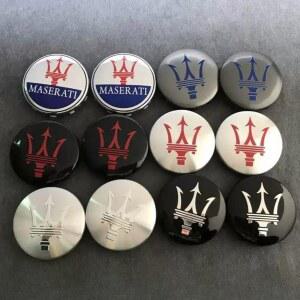 마세라티 휠캡 호환용 자동차 르반떼 엠블럼 휠커버 휠 카본 덮개 튜닝 센터 부품