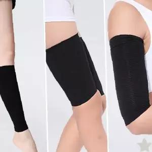 상완 종아리 허벅지 압박 탄력 밴드 3종 세트 슬림 보정 수면 착용 운동