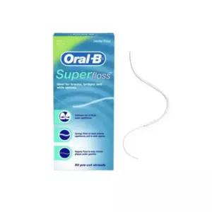 Oral B 오랄비 슈퍼플로스 민트향 치실 50개입 1팩