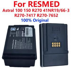 RESMED Astral 100 150 R270 41NR19/66-3 R270-7417 R270-7652 인공호흡기 기기 배터리용  14.4V 6.6Ah