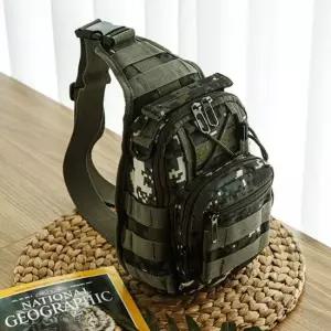 남성슬링백 밀리터리 등산 캠핑 가방 슬링백 카키얼룩미채 남자슬링백 여자슬링백