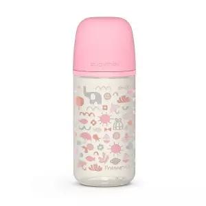 스와비넥스 메모리즈 안심 유리젖병 메모리즈 핑크 240ml