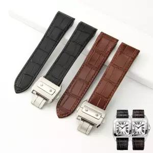 까르띠에 호환 시계줄 스트랩 산토스100 20mm 23mm