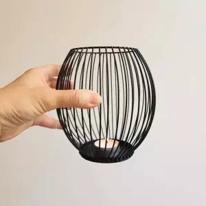 유럽풍 빈티지 대형 철제 캔들 홀더 촛대 장식 소품