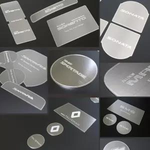 차량인테리어용품 티볼리 메탈 컵홀더 플레이트악세사리 용트레이 자동차 용거치대 거치대