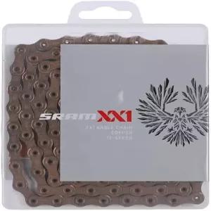 Sram PC X01 이글 중공 핀 126 링크 파워 락 12단 체인 - 블랙/블랙