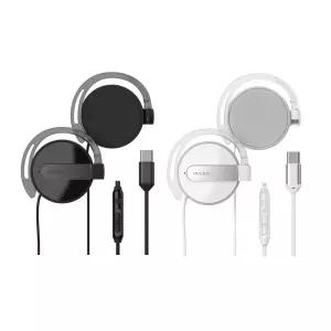 아이리버 C타입 귀걸이형이어폰 음악 통화 유선 C단자 디자인 학생 가능 이어셋 감상 입학선물 어폰