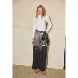 에고이스트 BLUE LABEL 그런지 체크 헹거치프 데님팬츠 ER4ODP01 910247