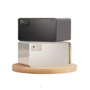 Deli 스마트금고 가정용 중형 방지 보관함 현금 대형 인식