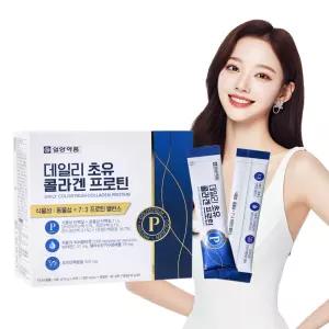 일양약품 초유 단백질 콜라겐 프로틴 파우더 BCAA 류신 30포 1박스