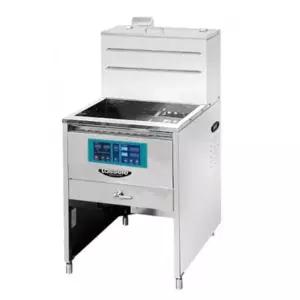 라셀르 LPF-580P 업소용 분식집 치킨집 전기식 대형 일체형 자동 정제 튀김기