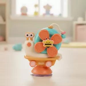 캐스B 손감각발달 토이 오렌지 달팽이 소근육발달 촉감놀이 피젯토이 흡착 푸쉬카 장난감