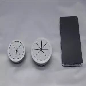 bns ABS 전선캡 책상 상판 마개 원형 홀캡 50mm 60mm 책상발판