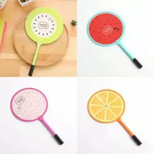 [3개묶음] 볼펜 부채펜 미니부채 팬시상품 팬시용품 과일 부채