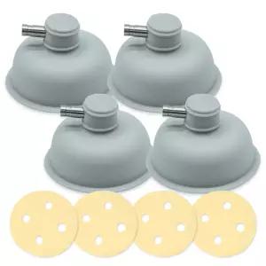 간섭파 ICT 도자컵(암) 6cm 1조 4개+A타입 간섭파 스펀지 원형(구멍있음) 5.5cm 1조(4개)