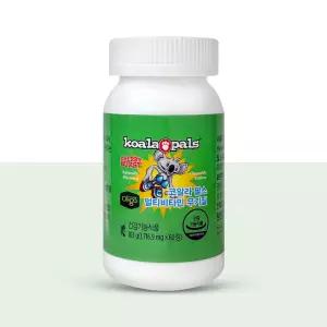 멜라루카 코알라팔스 멀티비타민 무기질 (60정) / 미네랄 체리맛