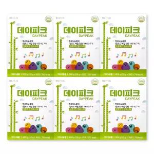 데일리플랜 데이피크 20g X 30포 6박스 키 성장 영양제 성장기 청포도맛 젤리스틱