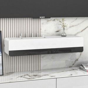 샤크팡 셋탑박스숨기기 화이트 벽콘센트가리개 소나무 60/이탈리아 셋탑박스 벽콘센트 가리개 공유기