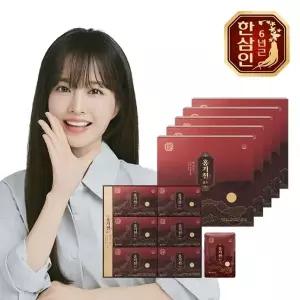 [한삼인]농협홍삼 한삼인 홍기천 6년근 진세노이드 골드 50ml 30포 5개 +쇼핑...