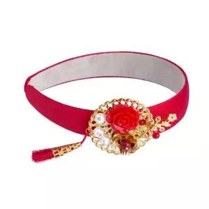 [보리보리/예가한복]머리띠 GA 4-49 장미홍색