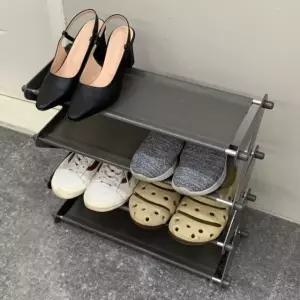 고품질 조립식 그레이 현관 슬리퍼 실내화거치대 신발정리대 (WFGTG1J)